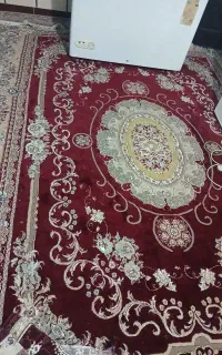 قالی و یک عدد قالیچه بدون پارکی و سوختگی