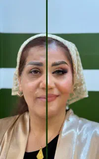 میکاپ شنیون محفلی
