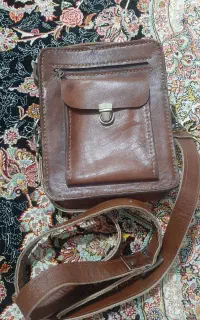 کیف چرم طبیعی دست‌دوز