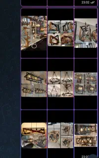 حدود 45 عدد لوستر یکجا 40 میلیون