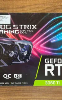 کارت گرافیک rtx 3060ti asus rog strix