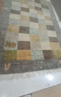 فرش تبریز رنگ آمیز گیاهی۱۵۰×۲۲۰