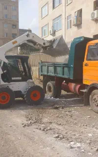 حمل نخاله کندن استخر خاکبرداری با بابکت