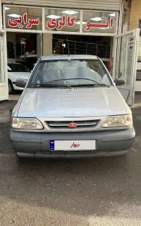 پراید مدل۸۸ دوگانه بدون‌آفتاب سوختگی
