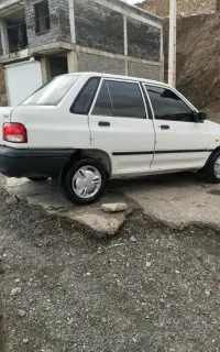 پراید 86 بدون رنگ