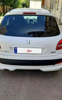 پژو ۲۰۷  تک برگ در حد