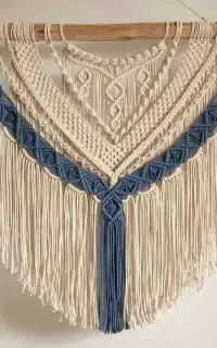 آموزش حضوری مکرومه  و فروش محصولات مکرومه‌ بافی