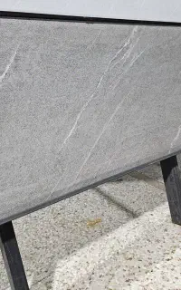 سرامیک40×120/طوسی تیره/خاک سفید