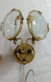 چراغ گازی دیواری طلایی