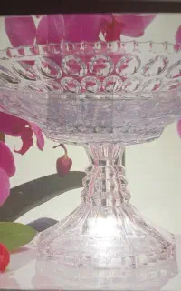 میوه خوری و گلدان کریستال سوگا اصل ژاپن