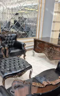 ست مبلمان اداری کلاسیک شاهی