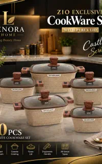 سرویس قابلمه 10 پارچه گرانیتی ZIO EXCLUSIVE
