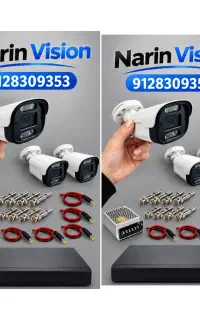 دوربین مداربسته Dahua با همه اتصالات  جانبی کد858