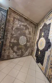 فرش ۶ متری آبرنگی پتینه ابر و بادی ۷/۵۰۰ت سعادت