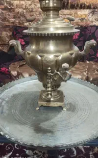 سماور وآفتابه و مجمه ...