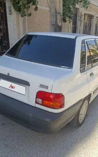 پراید مدل۸۹بدون رنگ درحد خشک