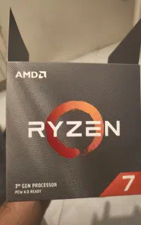 سی پی یو ryzen 3800x با جعبه و فن