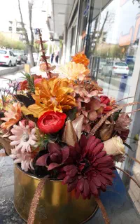 سبد گل مصنوعی