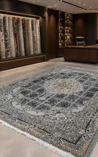 فرش لادن فرش ماشینی ۱۲متری