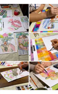 آموزش خصوصی طراحی و رنگ (مبتدی تا پیشرفته)