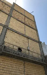 اجرای حرفه ای کلایمر بجای داربست ۱۰ میلیون