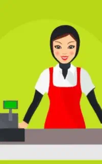 فروشنده خانم