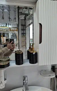 آینه باکس pvc و آینه لمسی سرویس بهداشتی