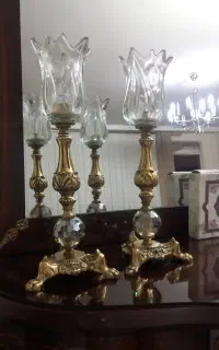 شمعدان برنزسنگین