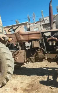 تراکتور رومانی،خرمنکوب بوجاری ،شخم زن سه خیش
