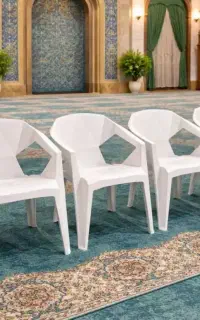 صندلی پلاستیکی مفید مسجد هیئت مراسم۲۲۵
