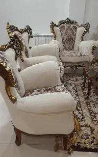 سرویس مبل استیل ۸نفره