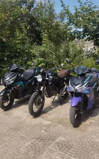 دودستگاه آیروکس 170ccیک دستگاه زونتس 250کافه ریس
