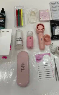 وسایل اکستشن مژه در حد نو