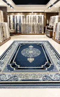 فرش ماشینی مدل طناز ۱۲متری