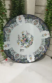 دیس گرد لعابی