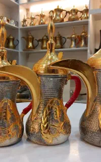 عطر خوش پذیرایی با دله عربی دست ساز