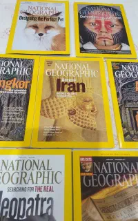 ۷ جلدNational Geographicبا شماره ویژه ایران باستان