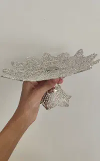 شیرینی خوری و شکلات خوری نقره