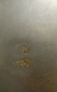 سینی برنجی مارکدار