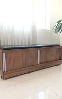 پاف نشیمن صندوق دار