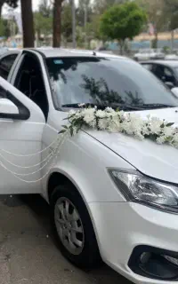 گل آرایی ماشین عروس