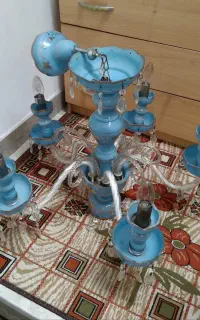 دوتا لوستر ۵ شاخه شیک عتیقه