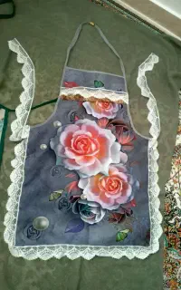 پیش بند مخمل سه بعدی لمینت دار