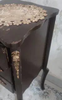 میز تلفن با سه کشو