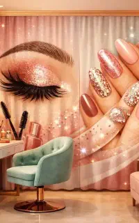 پرده سالن زیبایی مطب پزشکی مغازه تصویر طرح دلخواه