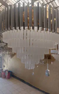 لوستر و چراغ اویز زینتی