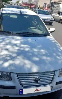 سمند ef7 مدل ۹۷بدون رنگ دوگانه کارخانه تک‌برگ سند