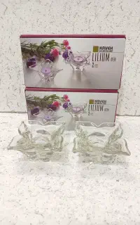 جا شمعی بلور در دو مدل