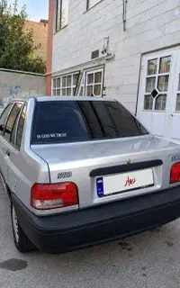 پراید دوگانه بی رنگ/ پلم بدون ترک یا خوردگی / درحد