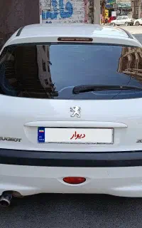 پژو 206 تیپ 2 مدل 1400